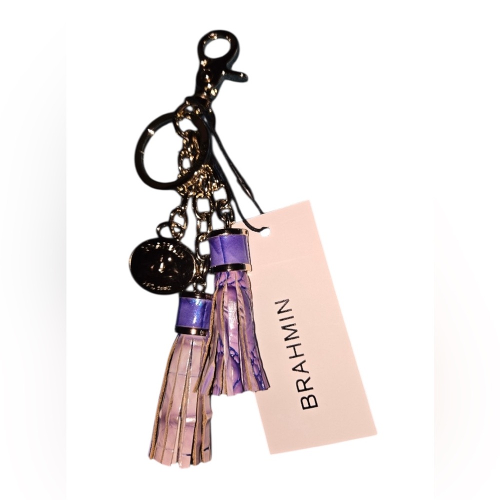 Brahmin Veri Peri Ombre Leather Tassel NWT